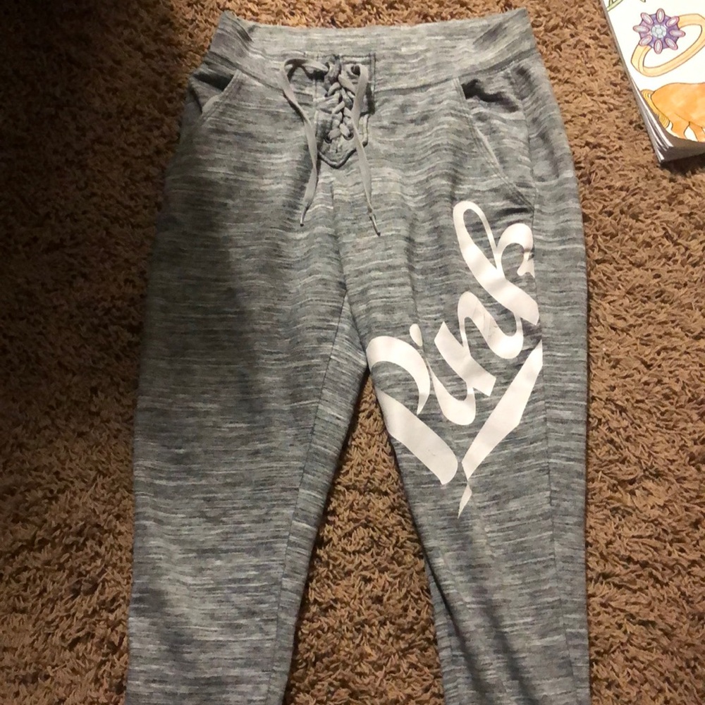pink sweatpants